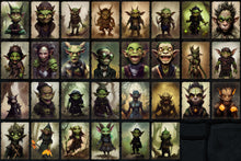 Load image into Gallery viewer, Portraits and Tokens - Goblins