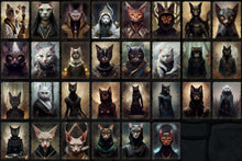 Load image into Gallery viewer, Portraits and Tokens - Catfolk