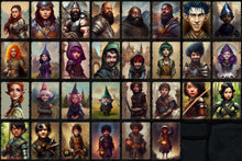 Load image into Gallery viewer, Portraits and Tokens - Small Folk