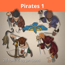 Load image into Gallery viewer, Pirates Token Pack