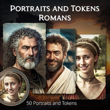 Load image into Gallery viewer, Portraits and Tokens - Romans