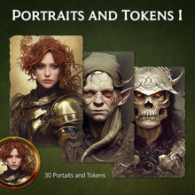 Load image into Gallery viewer, Portraits and Tokens - Pack 1