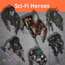 Load image into Gallery viewer, Sci-Fi 1 Token Pack