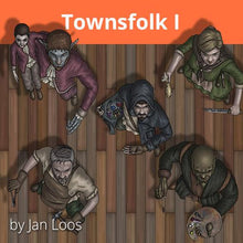 Load image into Gallery viewer, Townsfolk 1 Token Pack