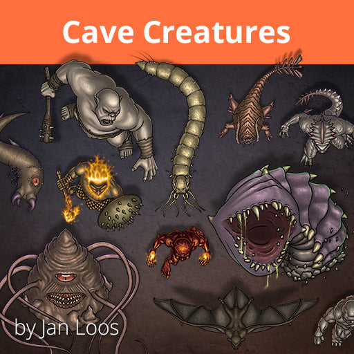 5e underground monsters Cave Creatures