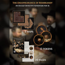 Load image into Gallery viewer, The Disappearance of Rembrandt - 5e Adventure