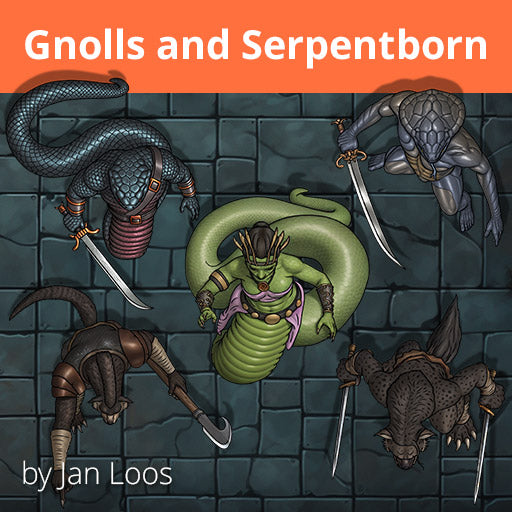 Gnolls and Serpentborn