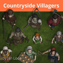 Load image into Gallery viewer, Townsfolk Countryside Token Pack
