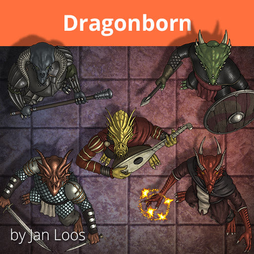 Dragonborn Token Pack