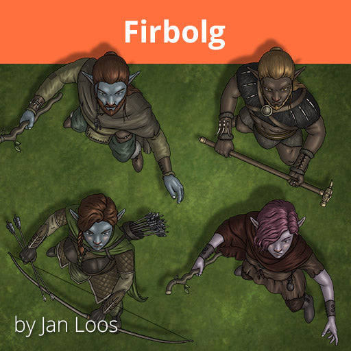 Firbolg Token Pack – Jan Loos - Tabletop RPG Creations Firbolg Token Pack – Jan Loos - Tabletop RPG Creations