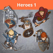 Load image into Gallery viewer, Heroes 1 Token Pack
