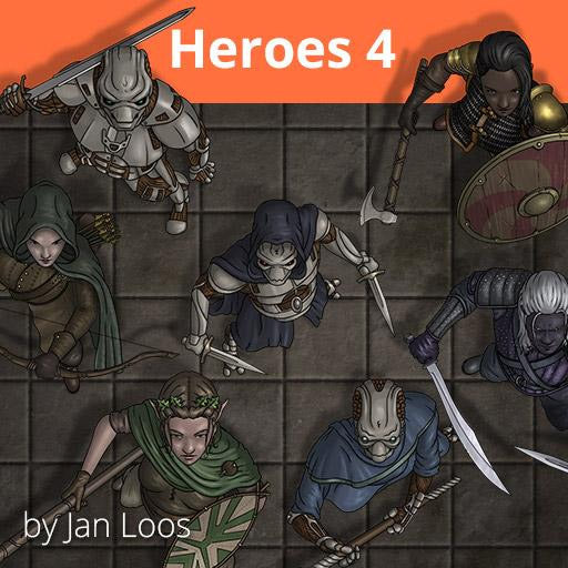 Heroes 4 Token Pack