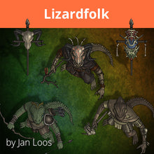 Load image into Gallery viewer, Lizardfolk Token Pack
