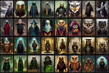 Load image into Gallery viewer, Portraits and Tokens - Birdfolk
