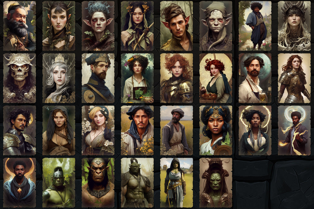 Portraits and Tokens - Pack 1