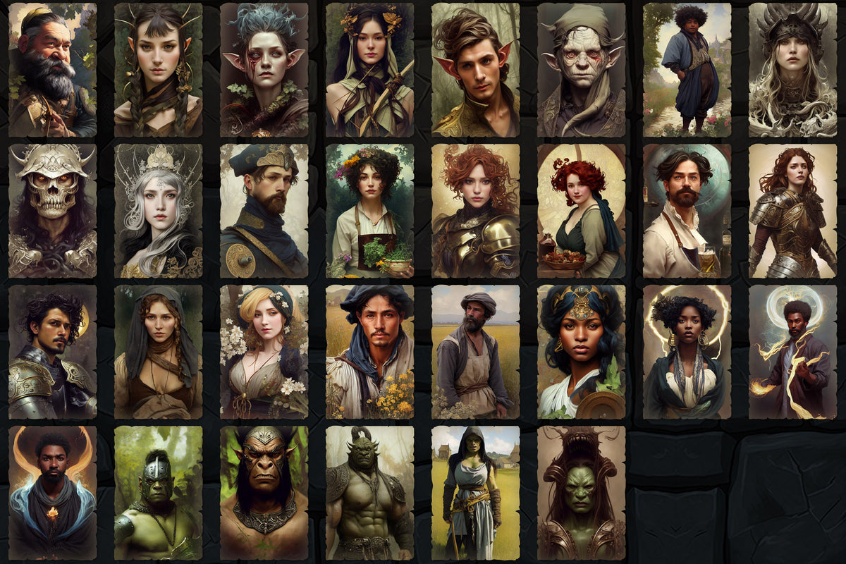 Portraits and Tokens - Pack 1