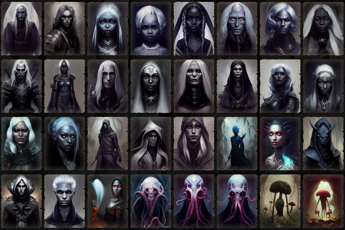 Portraits and Tokens - Nether Realms