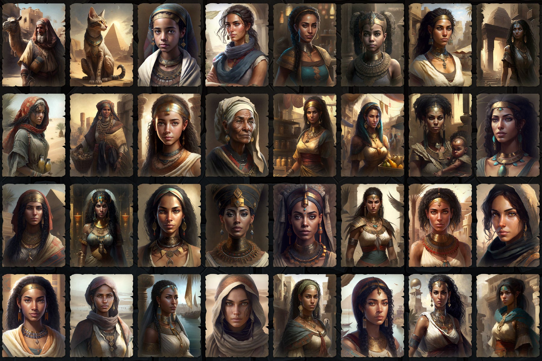 Portraits and Tokens - Egypt