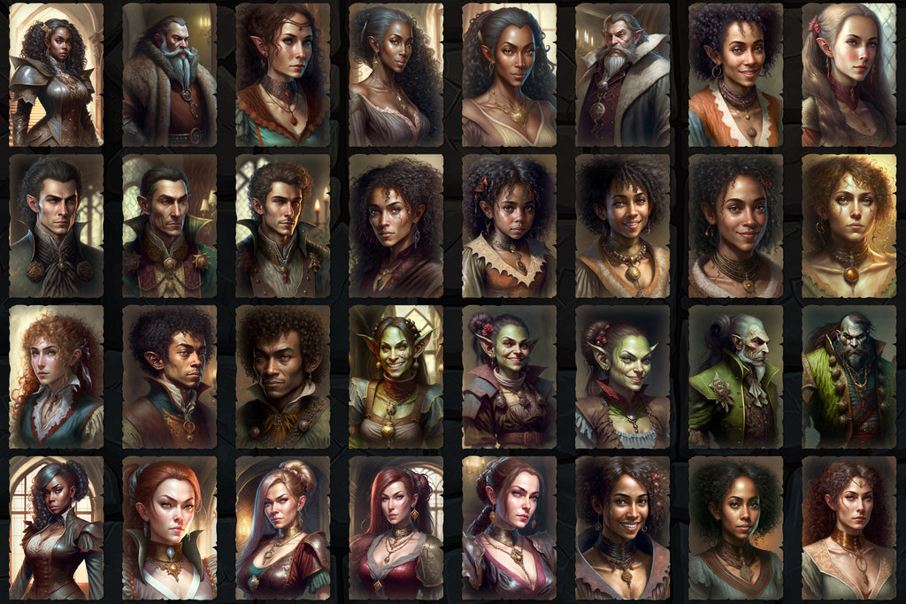Portraits and Tokens - Nobles
