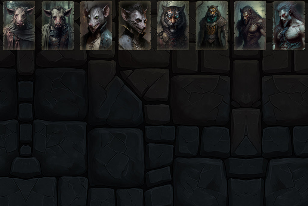 Portraits and Tokens - Creatures of the Night