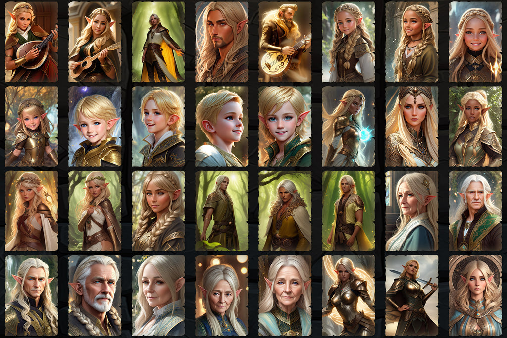 Portraits and Tokens - High Elves