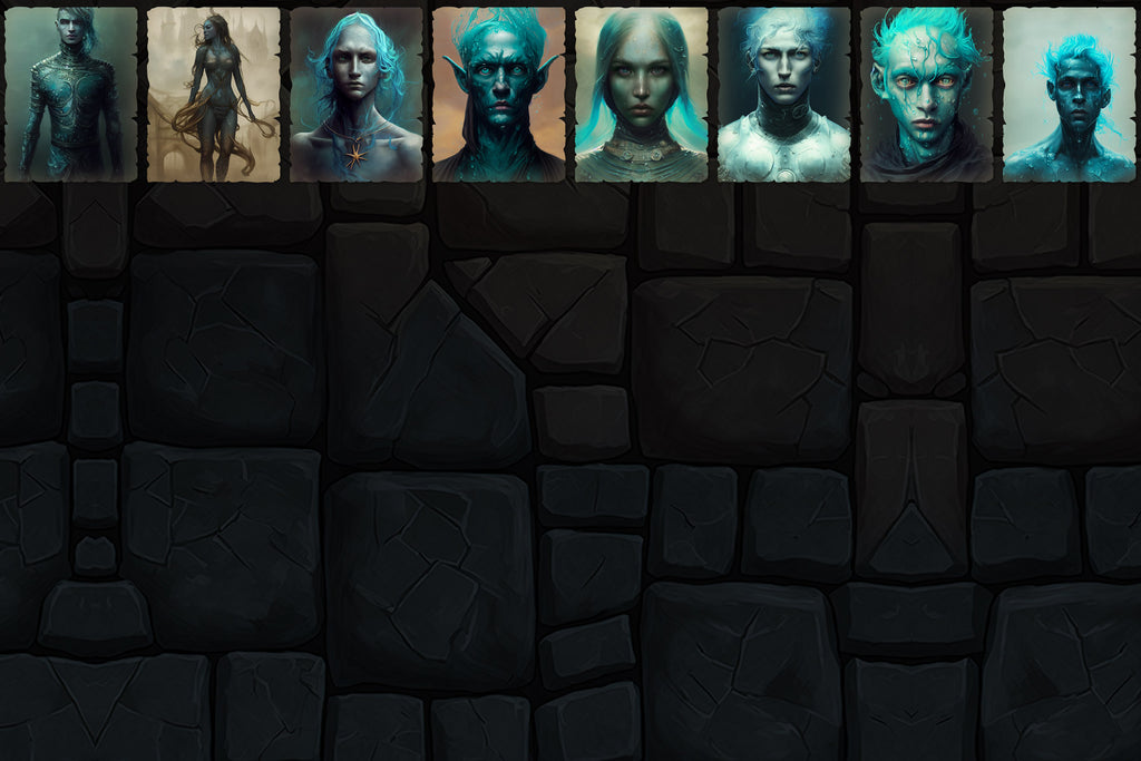 Portraits and Tokens - Touched by the Elements