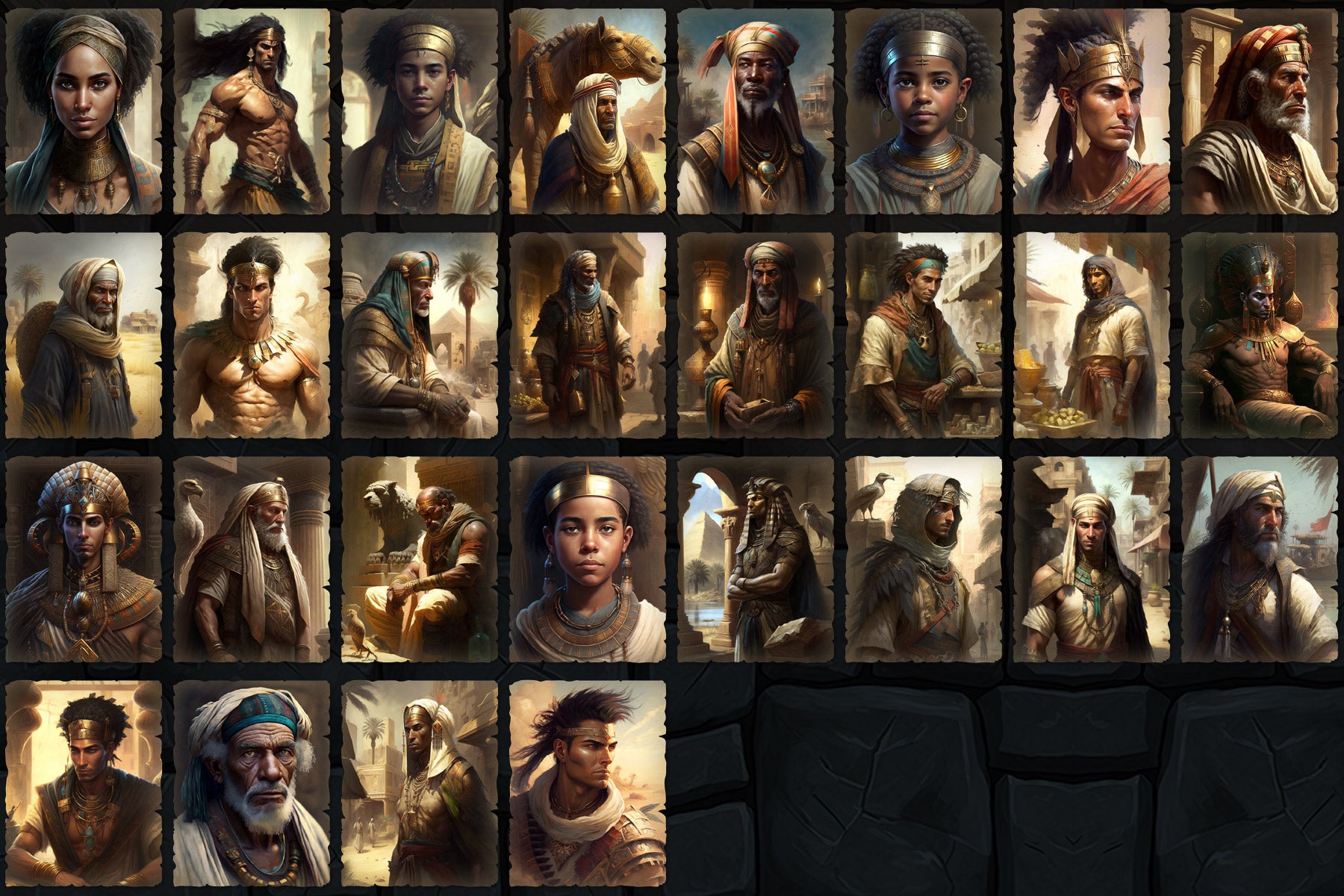 Portraits and Tokens - Egypt