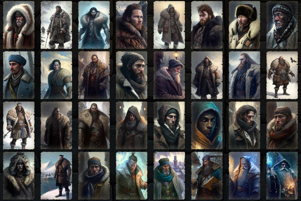 Portraits and Tokens - Winter
