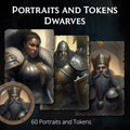 Portraits and Tokens - Dwarves