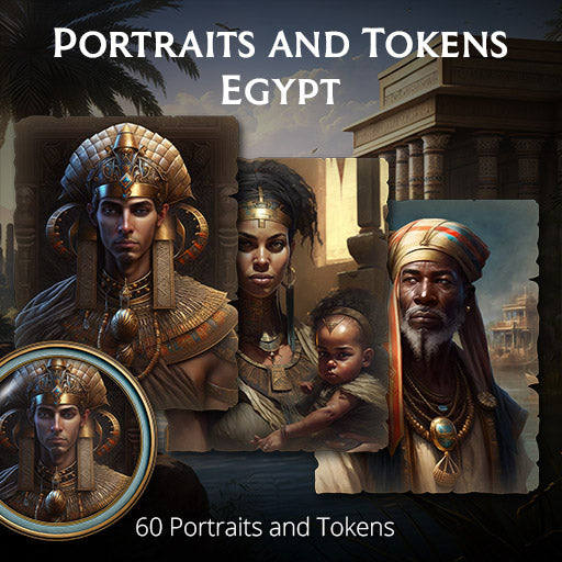 Portraits and Tokens - Egypt
