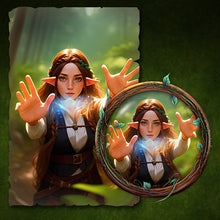 Load image into Gallery viewer, Portraits and Tokens - Wood Elves
