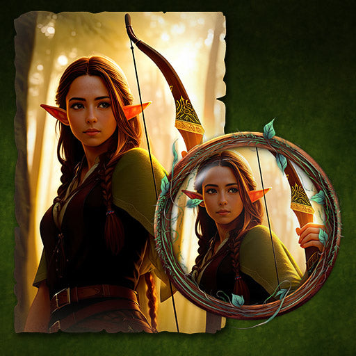 Portraits and Tokens - Wood Elves