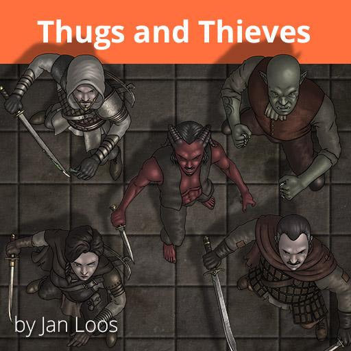 Thugs and Thieves Token Pack
