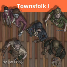 Load image into Gallery viewer, Townsfolk 1 Token Pack
