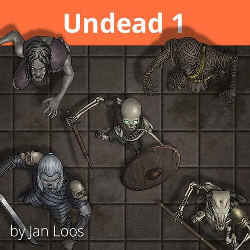 Lesser Undead Token Pack