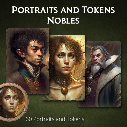 Portraits and Tokens - Nobles