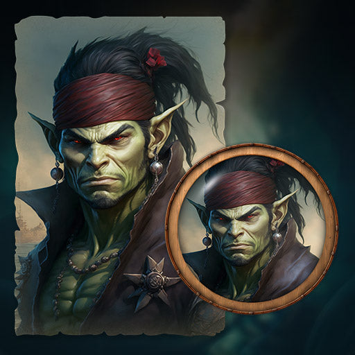 Portraits and Tokens - Pirates