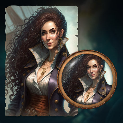 Portraits and Tokens - Pirates