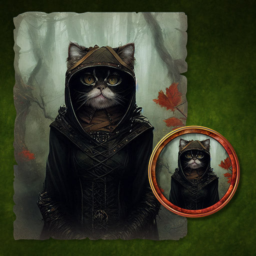 Portraits and Tokens - Catfolk