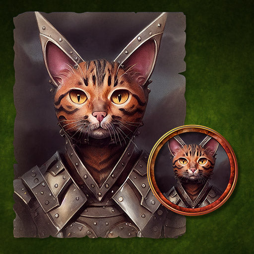 Portraits and Tokens - Catfolk