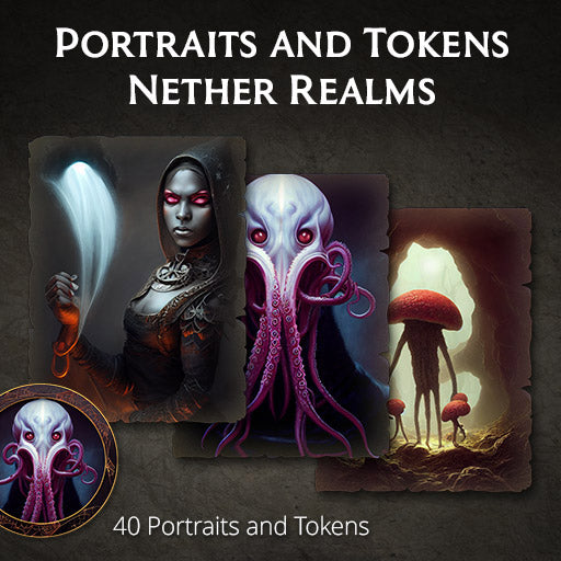 Portraits and Tokens - Nether Realms